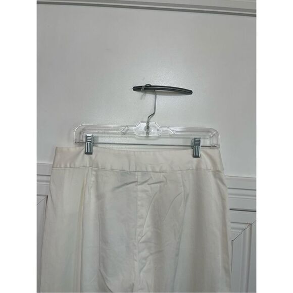 Chico's Women's White Mid-Rise Cuffed Pants Size large NWT - Picture 3 of 6